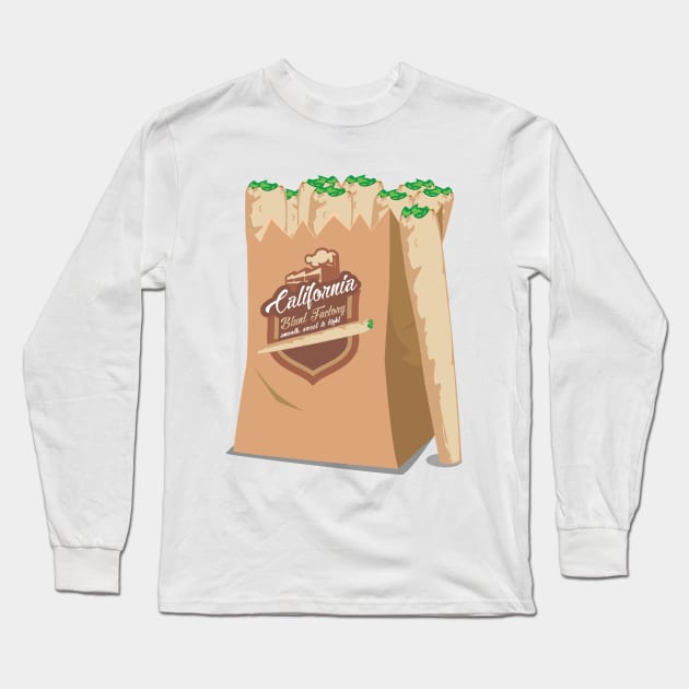 California Blunt Factory Long Sleeve T-Shirt by goderslim